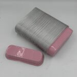 Soft Pink Mini Loaf Pans with Lids – 100-Count